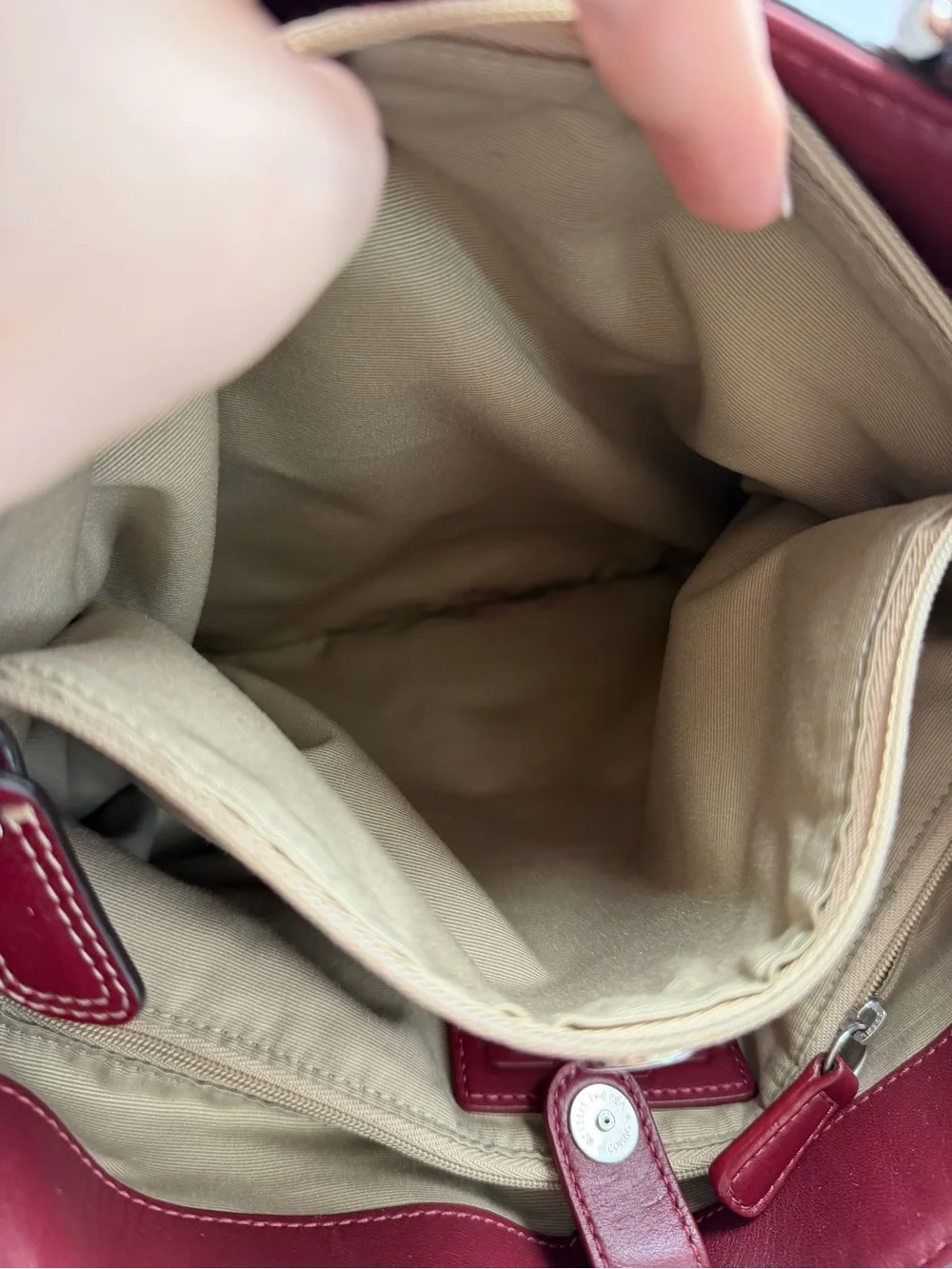 Coach Soho Signature Jacquard Tote Bag (Style F17401) Vintage Y2K